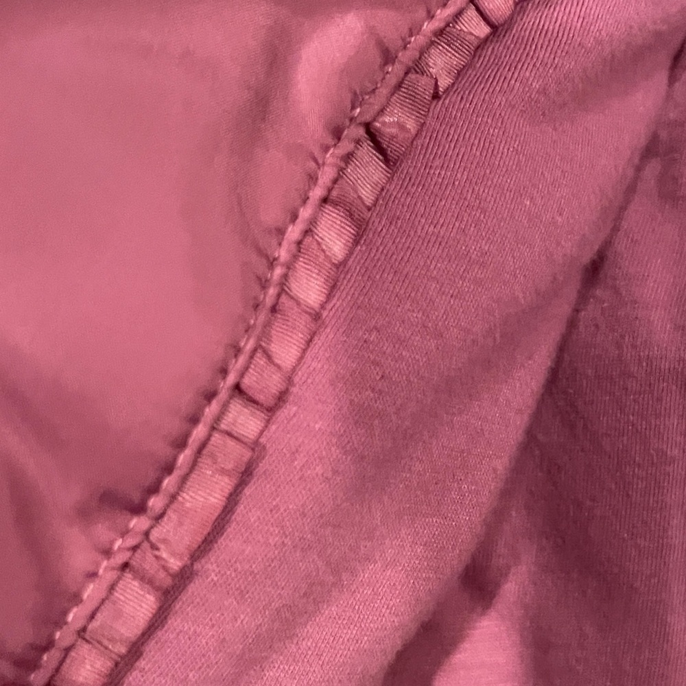 Juicy Couture VTG Down Puffer Vest Knit Trim Soft Flannel Lined & Collar Y2K M - Picture 8 of 13